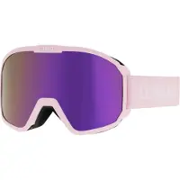 Bliz Skibril Rave Matt Powder Pink-White Logo / Pink Multi