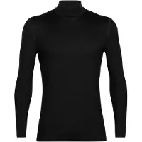 Icebreaker Ondershirt Men 260 Tech LS Turtleneck Black-L