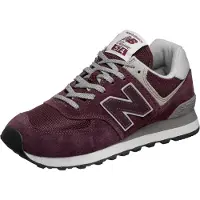 New Balance Sneakers laag '574' poederroze / robijnrood / wit
