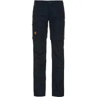 Fjällräven Broek Women Karla Pro Zip off Trousers Dark Navy-Maat 36