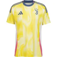 Adidas Tricot 'Juventus 24/25 Away' saffier / donkergeel / pitaja roze / wit