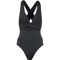 Seafolly - Women's Collective Cross Back One Piece - Badpak 36, zwart