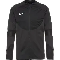 Nike Trainingsjack 'Strike Winter Warrior' donkergrijs / zwart / wit