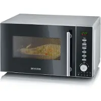 Severin MW 7773 - Combi Magnetron met Grill en Hetelucht - 20 Liter - 10 Vermogensstanden – Pizzafunctie