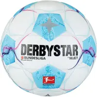 Derbystar Bundesliga Brillant Replica v24 Ball 162008F, Unisex, Wit, Bal naar voetbal, maat: 5