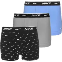 Nike Underwear Boxershorts azuur / donkergrijs / zwart / wit