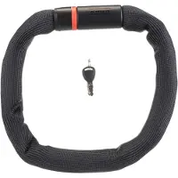 ABUS Fietsslot Kettingslot - Goose Lock 6206K - Security level 7 - zwart - 85 cm - Geschikt voor elektrische fietsen en stadsfietsen