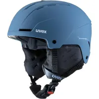 Uvex Skihelm Stance Stone/Blue Matt-54 - 56 cm