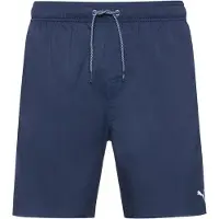 Puma Swim Halflange Zwembroek voor Heren, Blauw, Maat XL