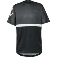 Endura Tricot 'Singeltrack' donkergrijs / zwart / wit