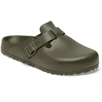 Birkenstock Muiltjes 'Boston' kaki