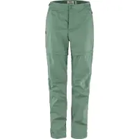 Fjall Raven - Dames wandel- en bergkleding - Abisko Hike Zip-Off Trs W Patina Green voor Dames - Maat 40 EU - Groen