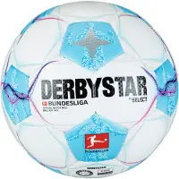 Derbystar Bundesliga Brillant APS 24/25 Voetbal Wit - Lichtblauw - Roze 5