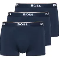 BOSS Boxershorts 'Power' beige / marine / wit