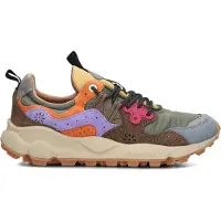 Flower Mountain Sneakers laag 'YAMANO 3 UNI' blauw / bruin / groen / lila / oranje / pink