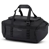Kapten & Son Reistas 'Lisbon Duffle Backpack Medium' zwart / wit