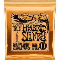 Ernie Ball 2222 Hybrid Slinky Snaren voor elektrische gitaar