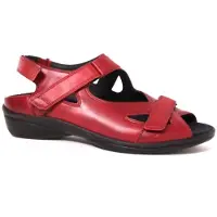 Durea 7258 wijdte E Sandalen | Maat 9 Dames Rood