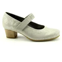 Durea 5735 wijdte H Bandschoenen | Maat 7.5 Dames Taupe