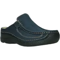 Wolky Klomp Women Roll Slide Antique Blue-Schoenmaat 43