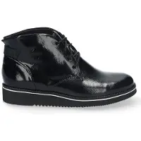 Durea 9654 wijdte H Veterschoenen | Maat 7.5 Dames Zwart