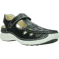 Wolky Rolling Sun 07204 Bandschoenen | Maat 42 Dames Zwart