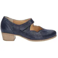 Durea 5726 wijdte H Bandschoenen | Maat 4 Dames Blauw