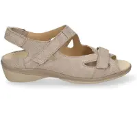 Durea 7258 wijdte H Sandalen | Maat 8.5 Dames Taupe