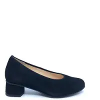 Hassia 303002 Wijdte H Pumps | Maat 4.5 Dames Zwart