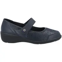 Solidus 26551 Bandschoenen | Maat 6.5 Dames Blauw