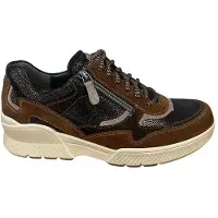 Durea 6252 wijdte H Veterschoenen | Maat 8.5 Dames Bruin