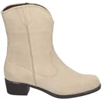 Durea 9753 wijdte H Enkellaarzen | Maat 7.5 Dames Taupe