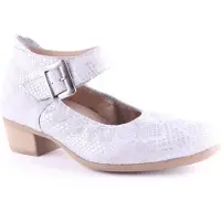 Durea 5682 wijdte E Bandschoenen | Maat 5.5 Dames Zilver