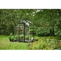 Royal well Tuinkas Qube 66 zwart gecoat van veiligheidsglas 3mm