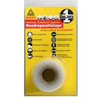 Deltafix Noodreptape zwt 3mx25mm