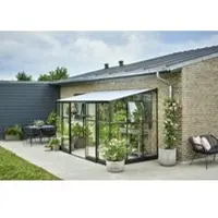 Halls Muurkas Qube LT 612 veiligheidsglas Zwart