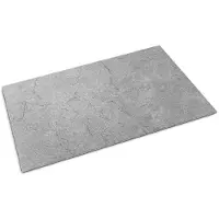 Coloray Deurmat voor binnen - Grijs Grote Deurmat - Grijs Beton Deur Etree - Binnen Deurmat - Wasbare Deurmat - 90x60 cm
