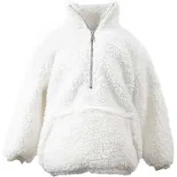 Unique living hoodie willow kids dove white -43x47cm