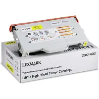Lexmark 20K1402 Toner Geel