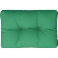 vidaXL Palletkussen 60x40x12 cm stof groen