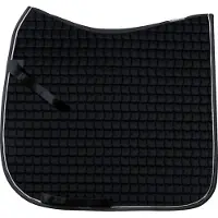 Eskadron Zadeldek Cotton Classic Silver Zwart