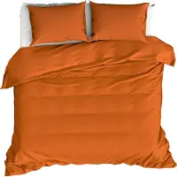 MOODIT Dekbedovertrek Basil Bronze-240 x 200 / 220 cm | Lits-Jumeaux