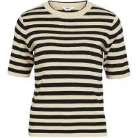 Object Trui beige / zwart