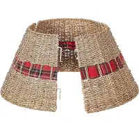 Beliani MARCHE - Kerstboomrok-Beige-Zeewier
