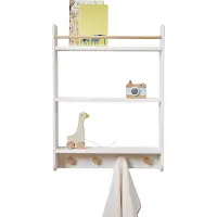 Vertbaudet Haken met legplanken voor boeken - LIGNE CONFETTI wit