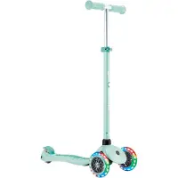Globber Step PRIMO LIGHTS PLUS mint-donker mint, met verlichte wielen