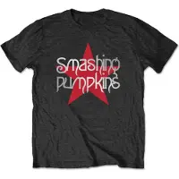 Ginza.se Smashing Pumpkins - Star Logo Heren T-shirt - L - Zwart