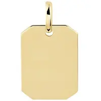 The Jewelry Collection Geelgouden Graveerhanger 4022369