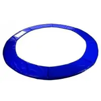 Springos Trampoline Beschermrand | 426-430 cm | Blauw
