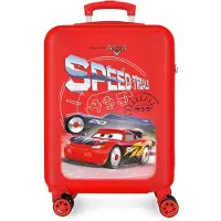 Disney Joumma Bagsvoor jongens. 4031721 Cars Speed Trails Cabine koffer star rood -38x55x20cm (OSFA), ABS/polycarbonaat, kinderkleding